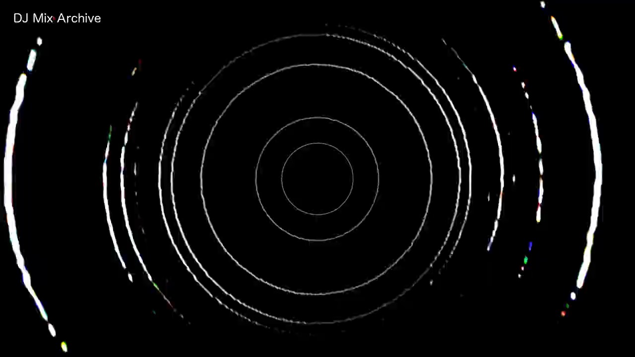 Frame from the VJ Studio visuals for the DJ Mix Archive jingle